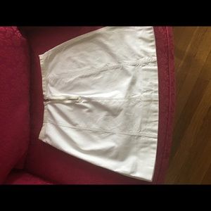 White denim Gap Skirt